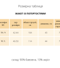 Жакет з потертостями карамельний Lu.for.U