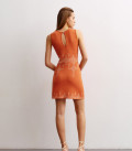 Dress Ray of life Terracotta + Cream