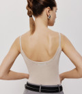 Viscose body with thin straps Celine pearl