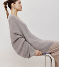 Cardigan oversized Ruby gray