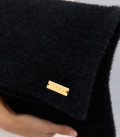 Сумка клатч з пухнастої пряжі Soft Clutch чорна