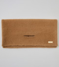 Сумка клатч з пухнастої пряжі Soft Clutch карамель