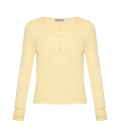 Jane buttoned jumper yellow