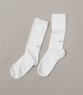 Шкарпетки з брендовим надписом Logo Socks білі