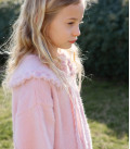 Dreamer ruffle collar pink
