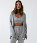Mini top tank top gray